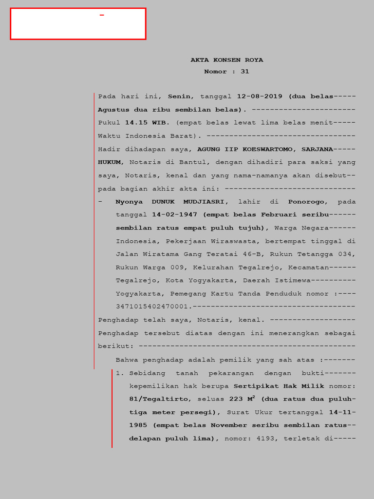 Dunuk Salinan | PDF