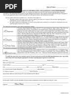 Xds Dispute Form | PDF