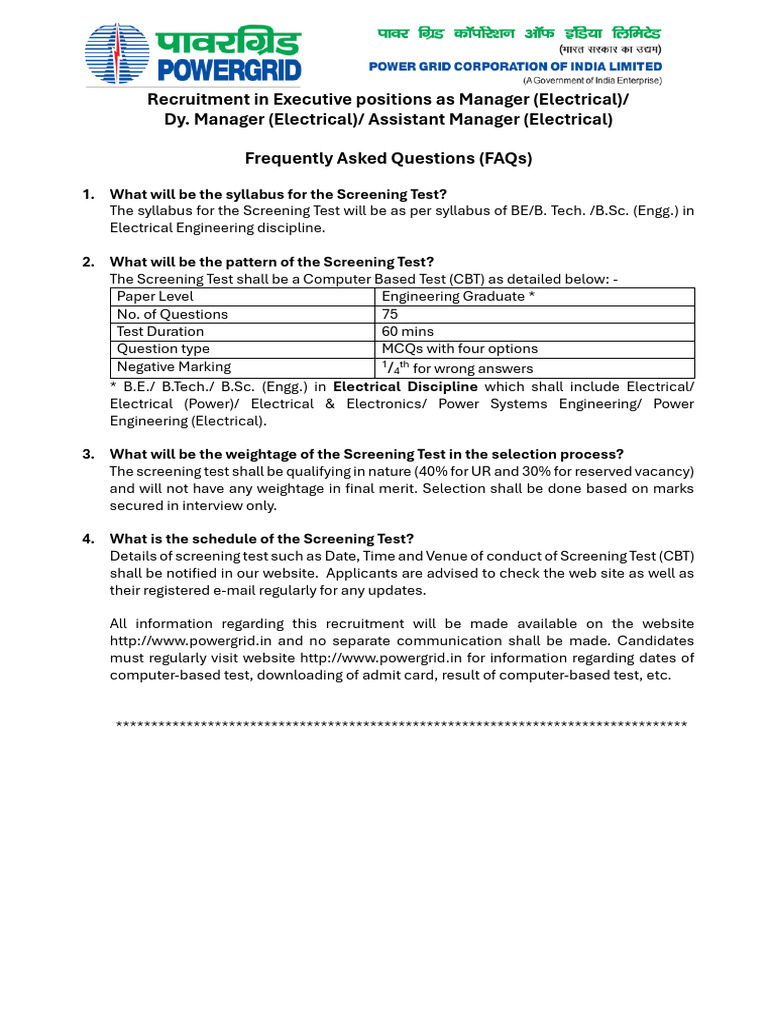 Frequently Asked Questions | PDF