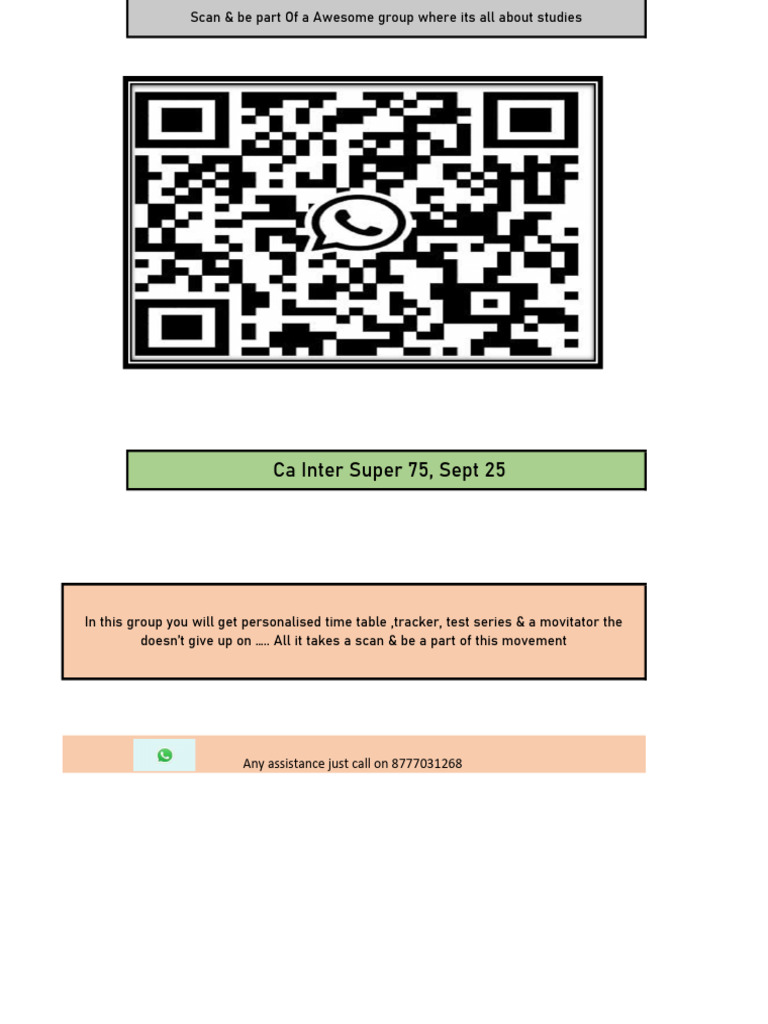 CA Inter Sept 25 Study Group Tracker | PDF | Audit | Accounting