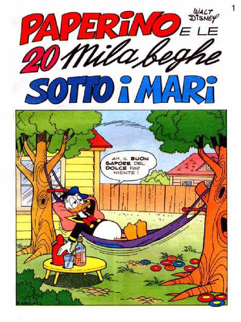 (eBook ITA FUMETTI) Paperino e Le 20mila Beghe Sotto i Mari (PDF)