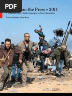 Attacks On The Press 2011 | PDF | Censorship | Cybercrime