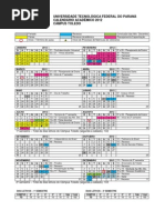 Calendario Resumido 2012 Toledo