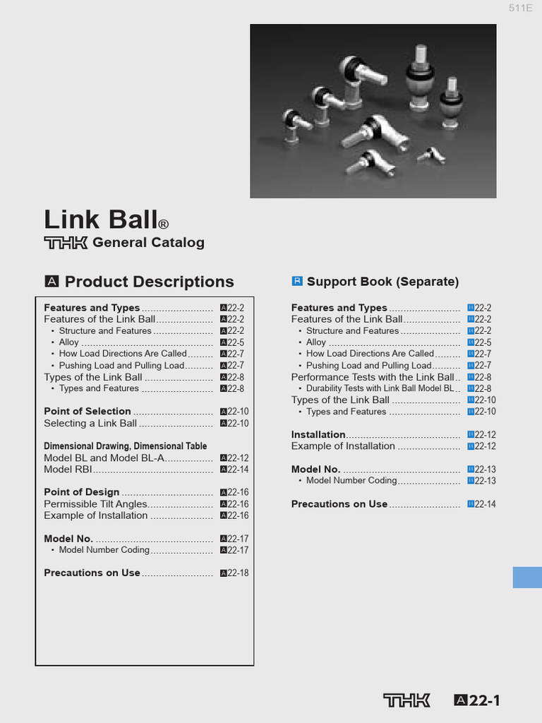 Link Ball® Features and Specifications | PDF | Strength Of Materials ...