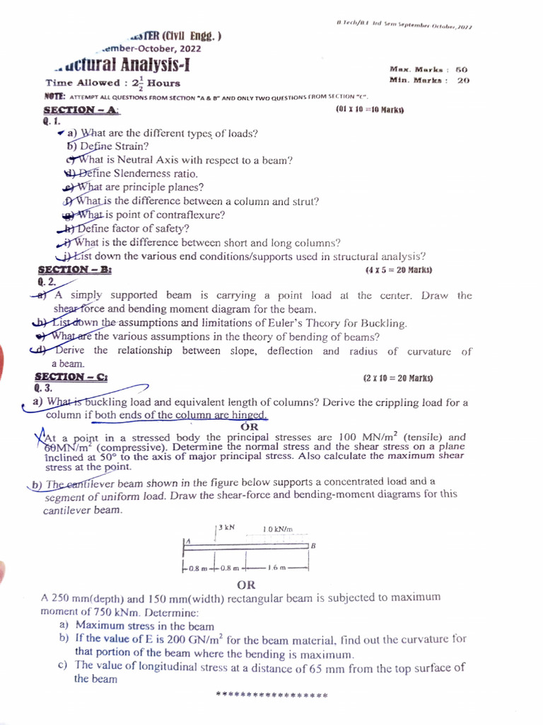 3 and 4 Sem Papers | PDF