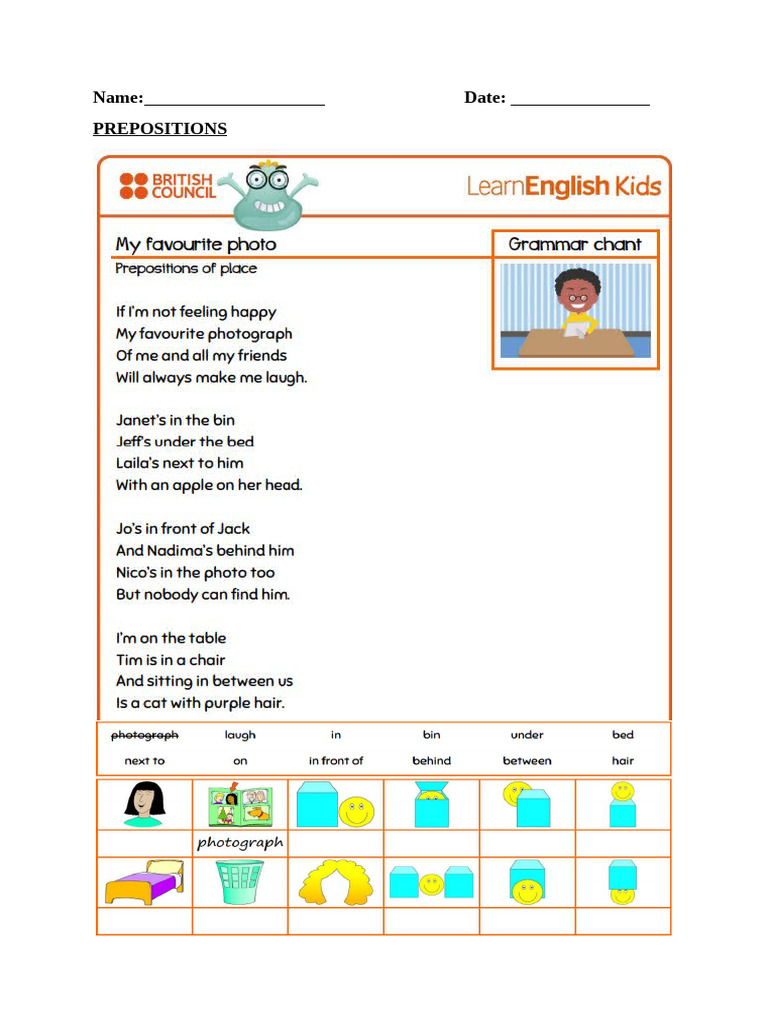 Preposition | PDF