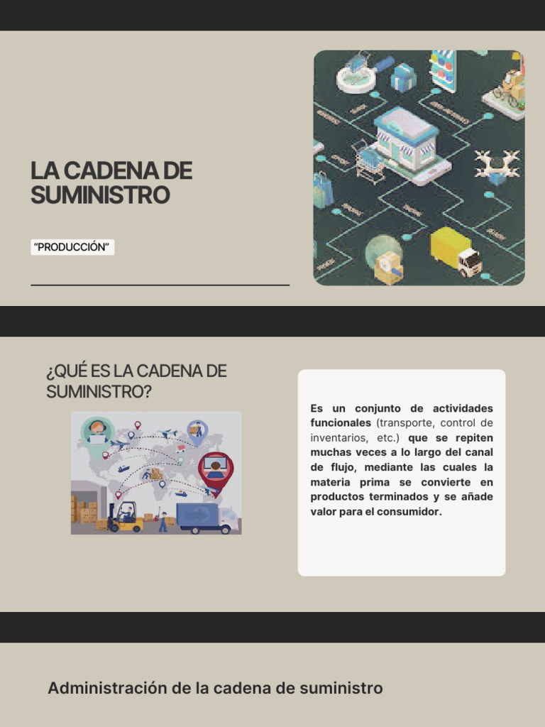 Estrategias en la Cadena de Suministro | PDF | Cadena de suministro ...