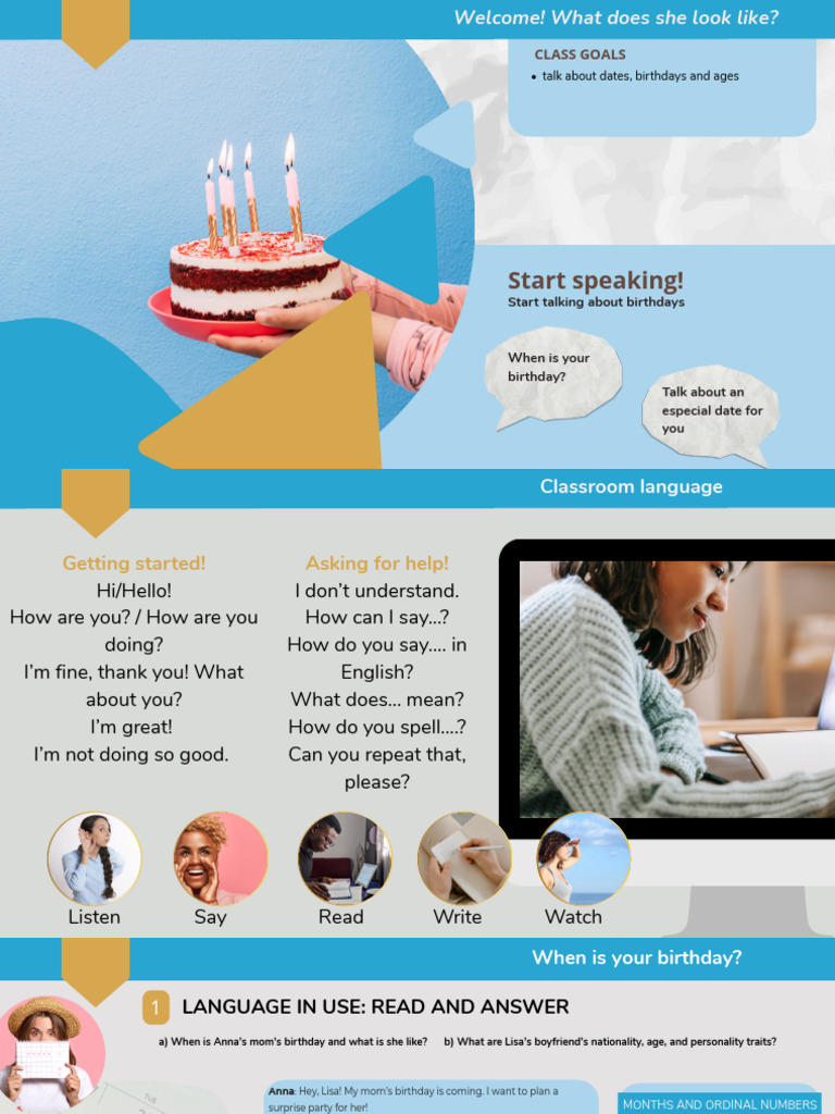 July Birthdays and Celebrations | PDF