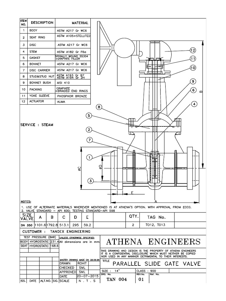Tandex Gad-Valve Model | PDF
