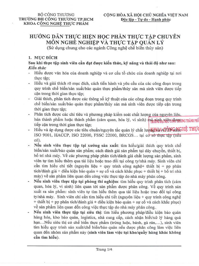 Huong Dan Thuc Hien TTKS 1 Va 2 | PDF