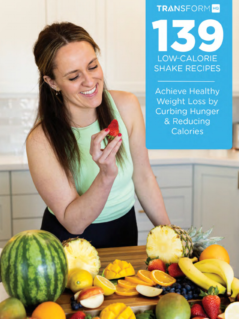 Low-Calorie Meal Replacement Shakes | PDF | Chocolate | Smoothie