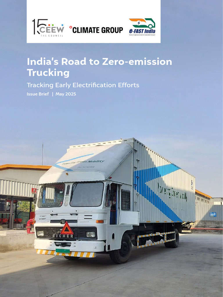 India's Zero-Emission Trucking Efforts | PDF | Air Pollution