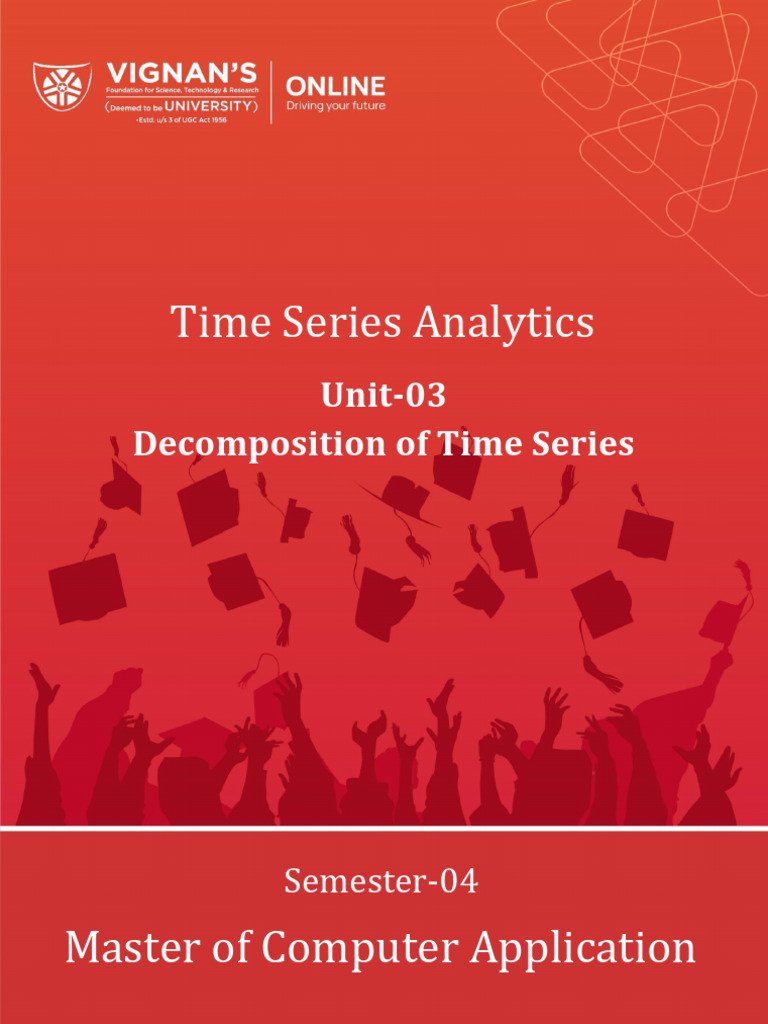 Time Series Decomposition Techniques | PDF | Seasonality | Time Series