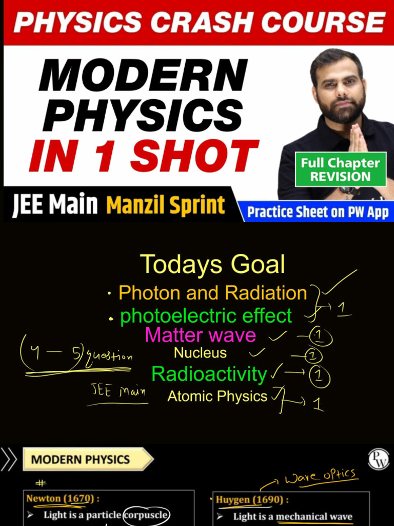 @teamvisionn - Modern Physics Class Notes | PDF