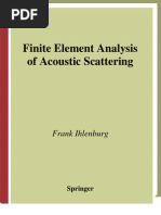 Finite Element Analysis of Acoustic Scattering