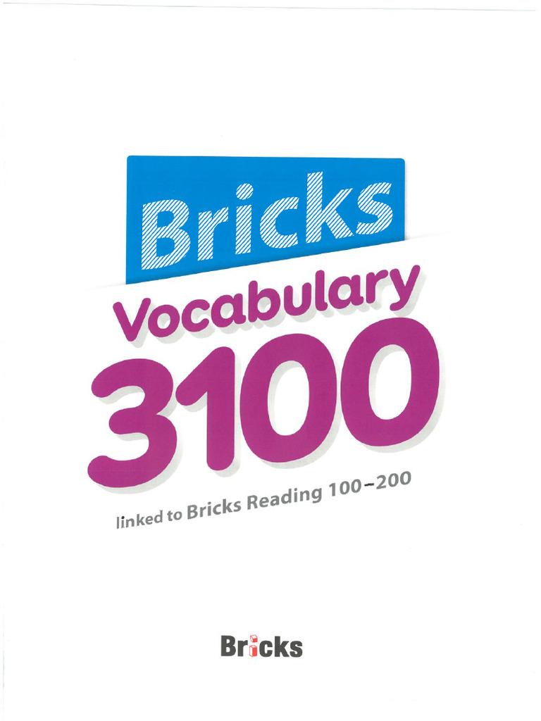 Bricks Vocabulary 3100 | PDF
