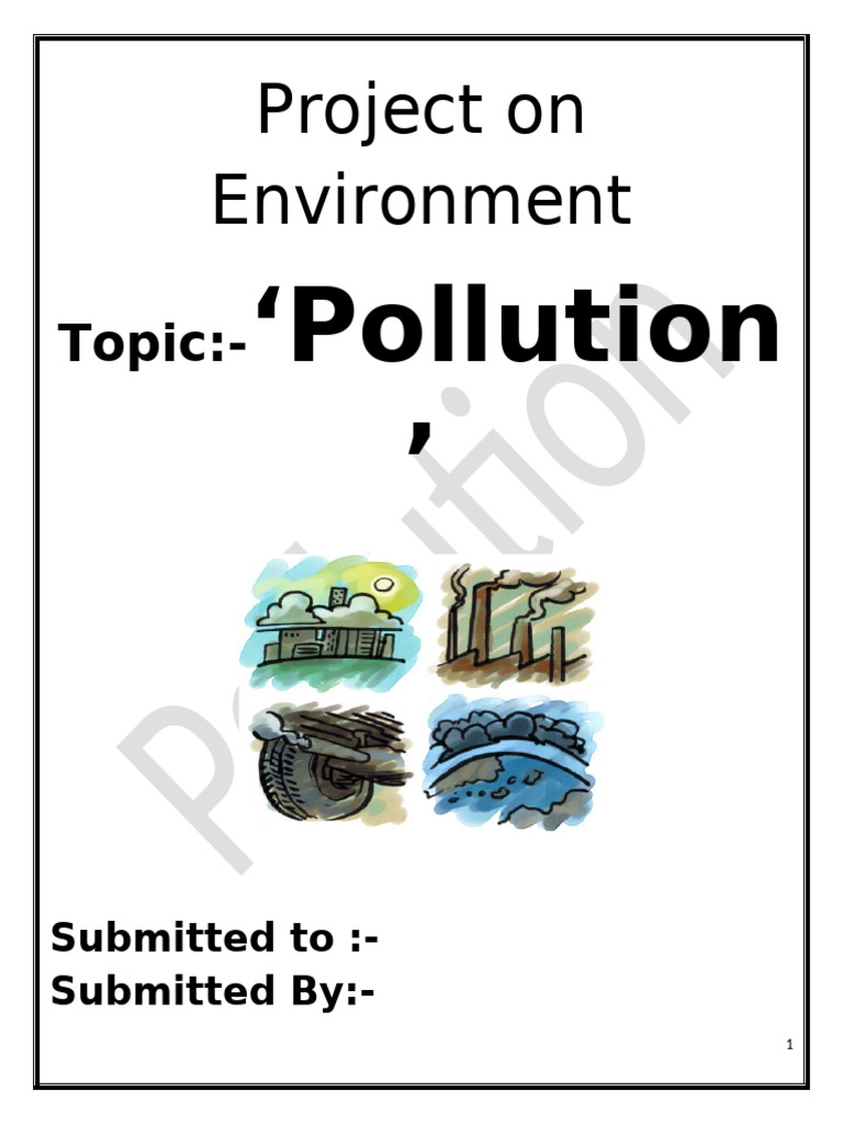 Types of Pollution Overview | PDF | Air Pollution | Noise