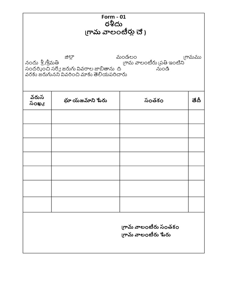 SOP Forms-24042022 | PDF