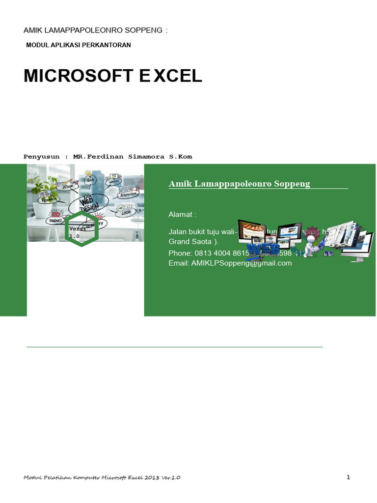 Modulmicrosoft Excelver 2 0 Pdf