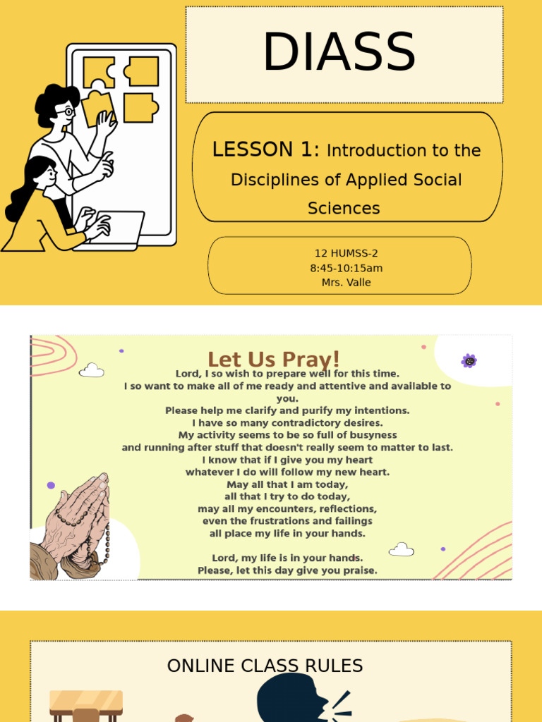Diass Week1 Intro 3 | PDF | Social Sciences | Science
