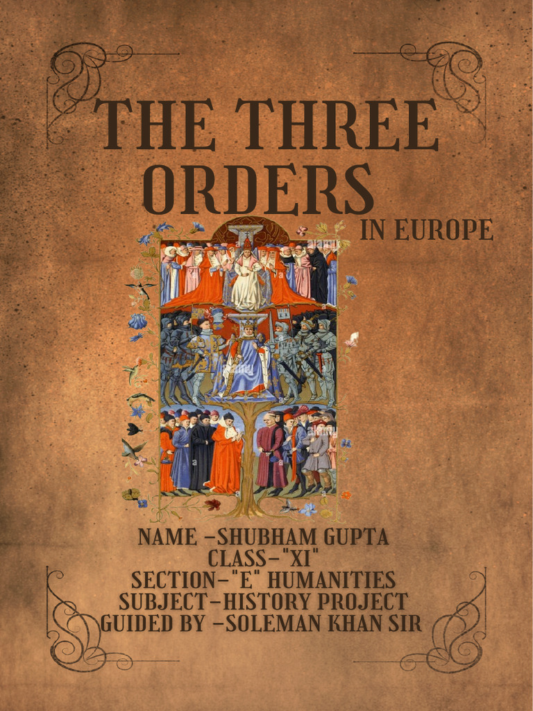 The Three Orders | PDF