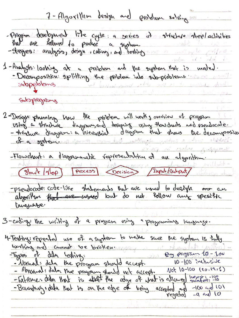 Algorithm Design and Problem Solving Notes | PDF