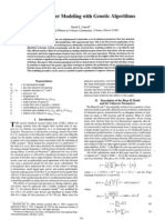 Chemical Laser Modeling With Genetic Algorithms