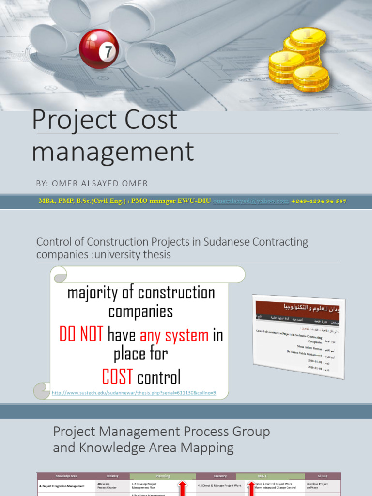 07projectcostmanagement 140327050222 Phpapp01 | PDF | Business