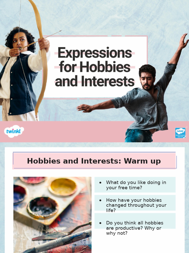 Discussing Hobbies in English | PDF | Hobbies