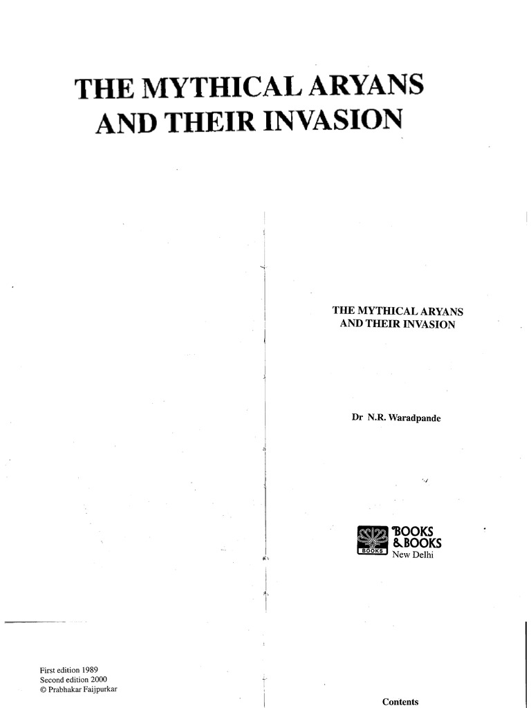 07 The Mythical Aryans & Their Invasion | PDF