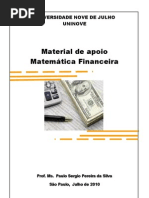 Matemática Financeira - Apostila 1