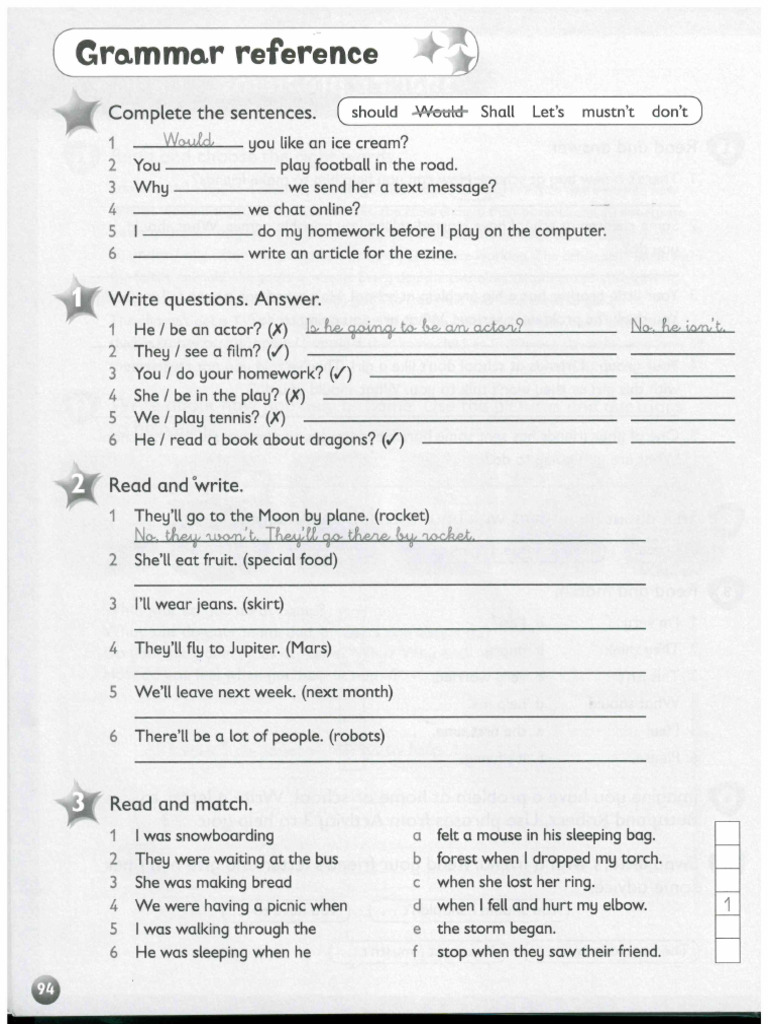 6º Libro English KID's BOX WB Grammar Reference | PDF