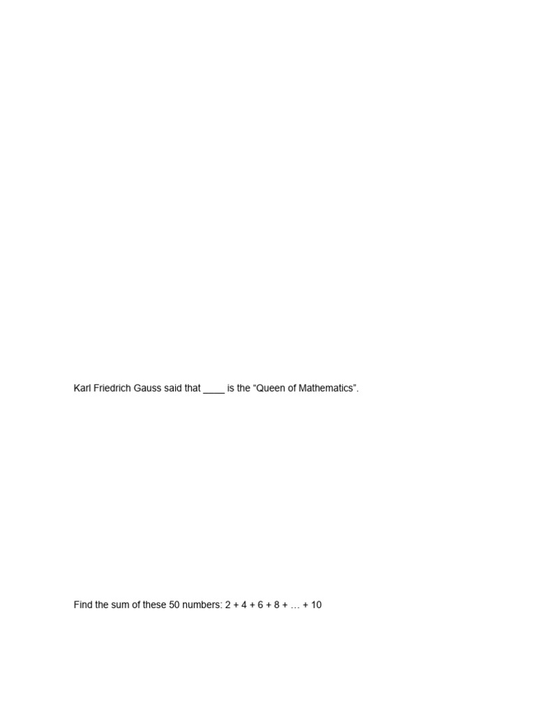 March 2023 Math Licensure Exam Review | PDF | Numbers | Mathematics