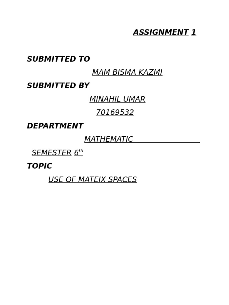 Assignment 1 of Functional Analysia | PDF