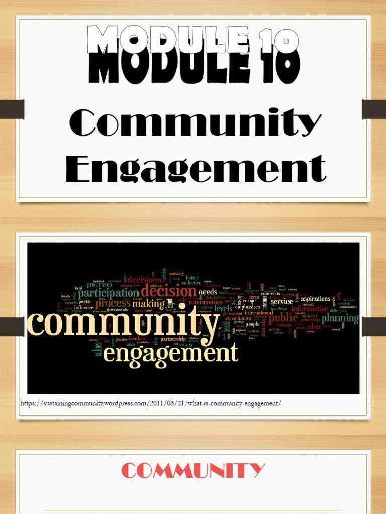 Community Engagement Strategies and Benefits | PDF | Community | Social ...