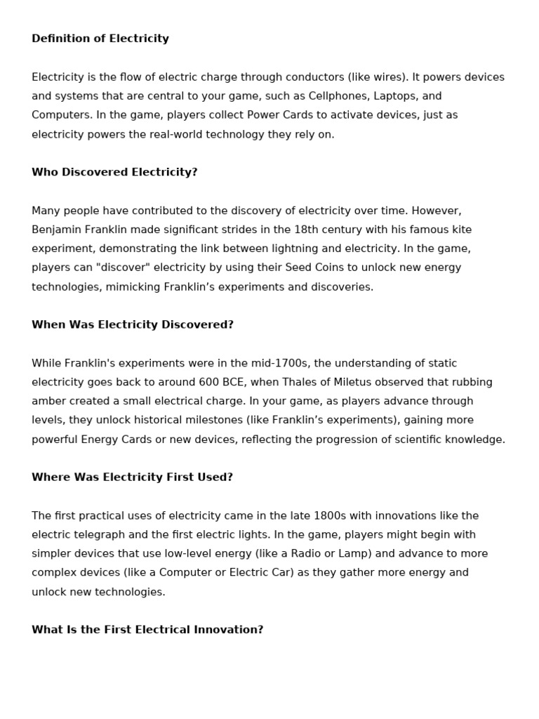ELECTRICITY DEFINITION SIMPLE visual data 8