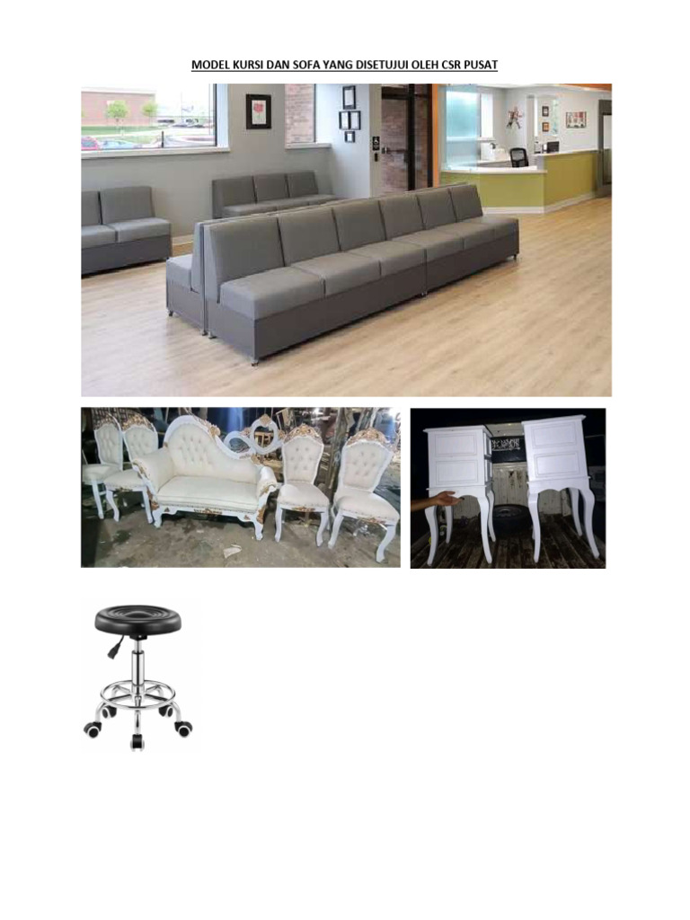 Foto Kursi Dan Sofa | PDF