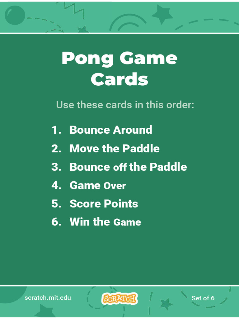 Hw7 - Pong Game | PDF