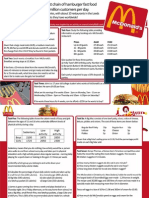 McDonalds Functional Sheet
