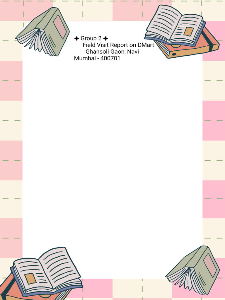 Pink Simple Page Border | PDF