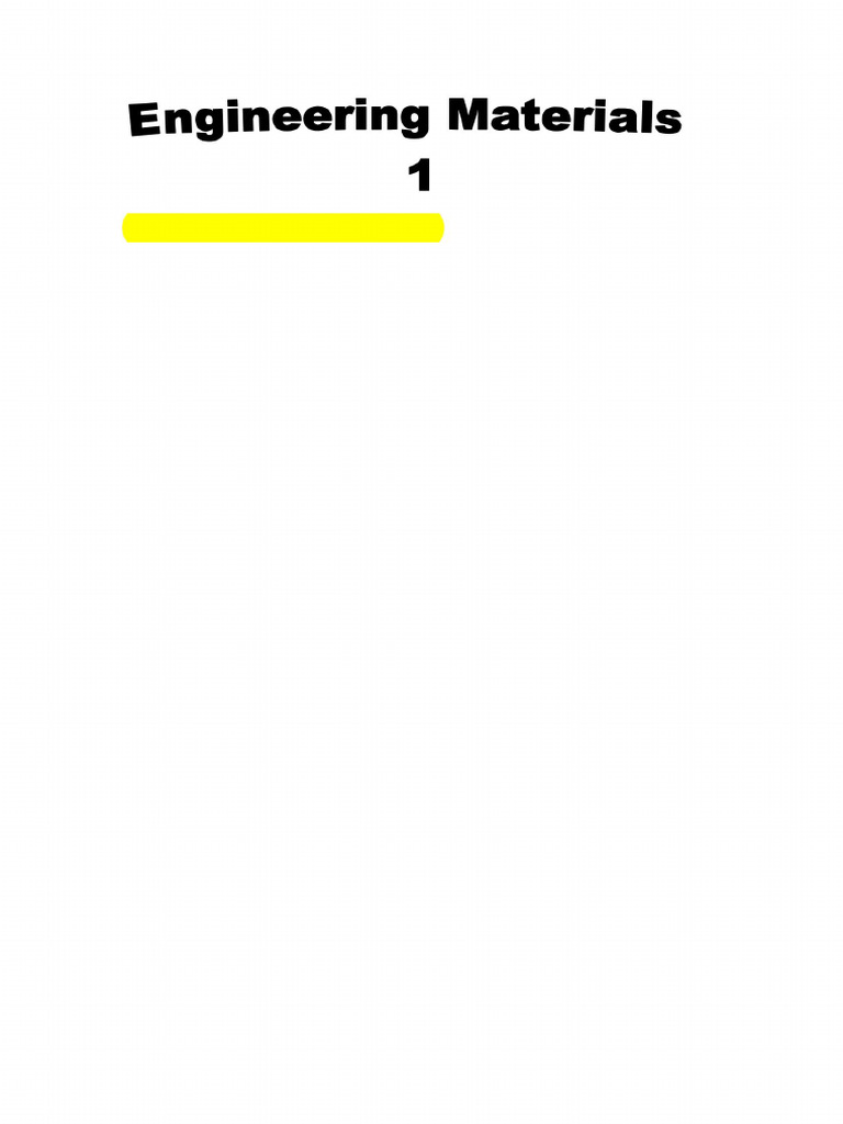 Engineering Materials 2 | PDF