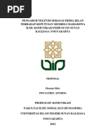 Ilmu Komunikasi-Contoh Proposal Penelitian Kuantitatif