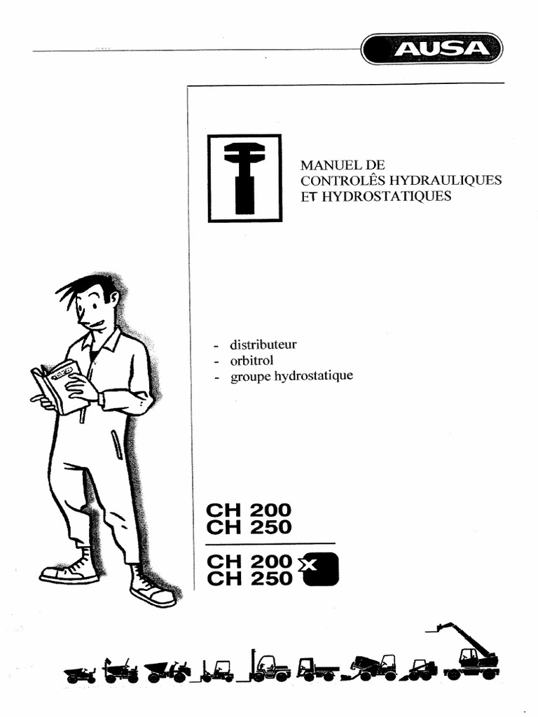 Manuel d'utilisation CH 200 AUSA | PDF | mesure de pression | Pompe