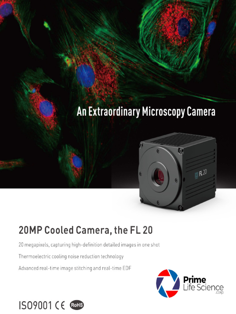 Fluorescence Camera 20FL Prime Lifesciences | PDF