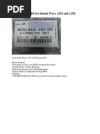Honda Wave Parts Manual En