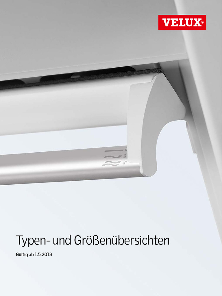 VELUX Profi-Broschuere Typen Groessen WP538 | PDF