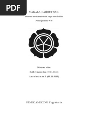 Makalah About Xml