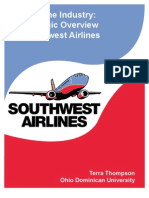 The Airline Industry: A Strategic Overview of Southwest Airlines