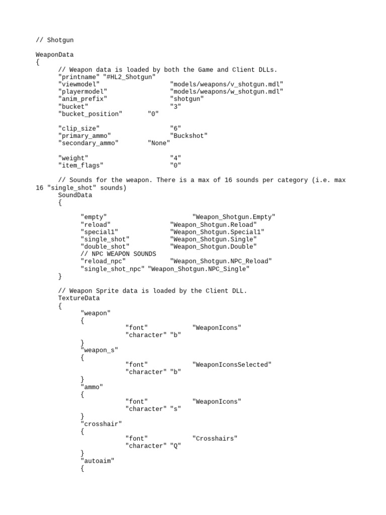 Weapon Manhack | PDF
