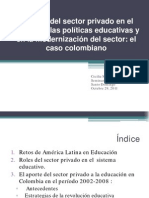 Papel Del Sector Privado-Ppt - Cecilia Velez